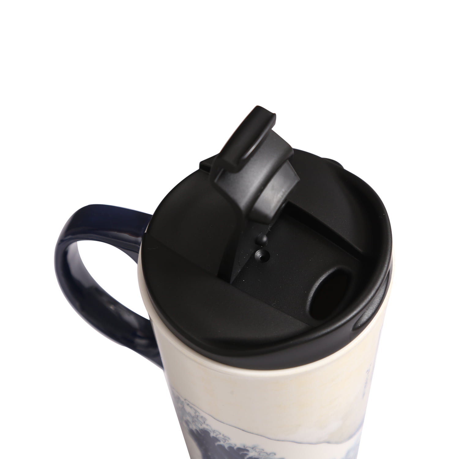  MUCR Travel Coffee Mug Spill Proof, 17oz Double Walled