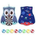 thumbnail image 1 of Bangcool Kids Game Dart Board Set Animal Double Sided Dart Board Game Sticky Ball Game, 1 of 10