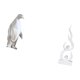 thumbnail image 5 of Escultura de pingüino, estatua abstracta de fuego, adorno de resina, arte moderno, coleccionable, decoración única y vívida, adecuada para bodas, cump, 5 of 8