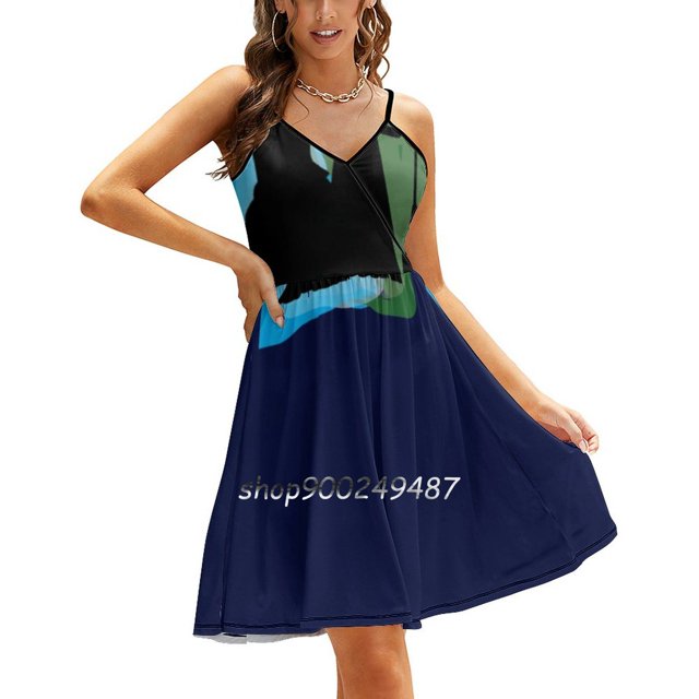 Robe Élégante Douce pour Femmes, Robe Coréenne Kawaii à Col Carré, Broadway Musical Elphaba Glinda Galinda 2