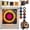 Non- Rotation, variant on Music Refrigerator Magnets - Music Magnets for Fridge,Magnetic Refrigerator Magnet NFC Induction Singing Speaker,Retro Music Fridge Magnet with NFC Player Set for Home Office,Plays Your Favorite Song