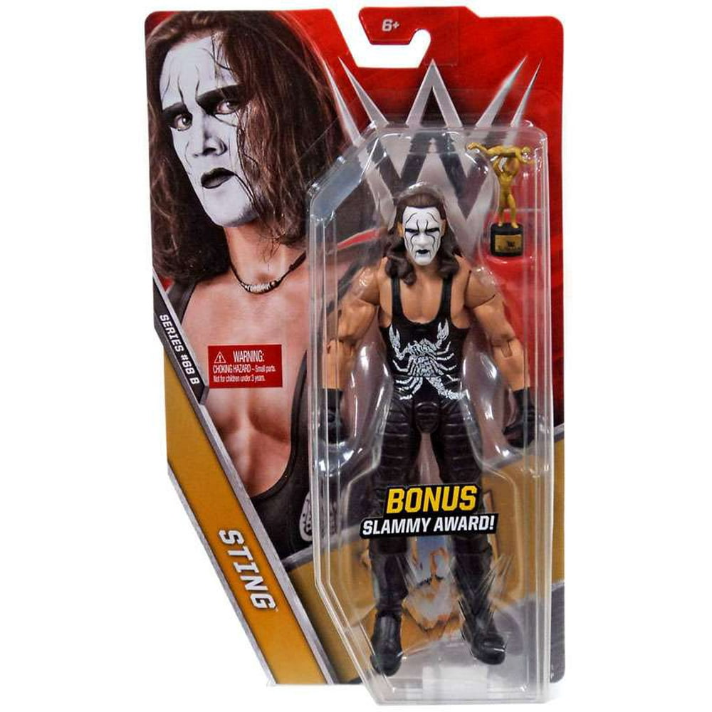 WWE Wrestling Series 68 Sting Action Figure [Bonus Slammy Award