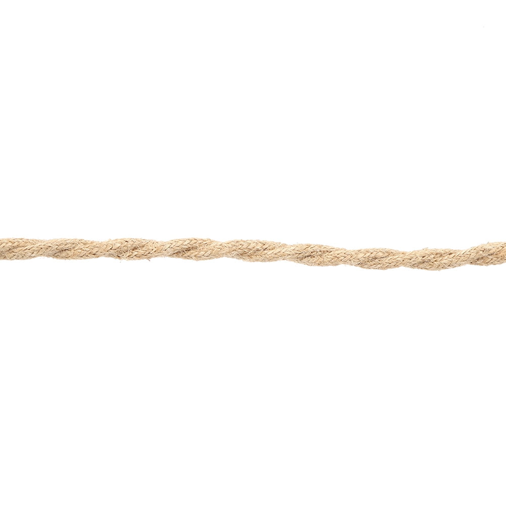 Vintage Hemp Rope Electrical Wire, Electrical Cable, Twisted Pair For Chandelier Light Study Rooms Living Rooms Hallways 10 Meters