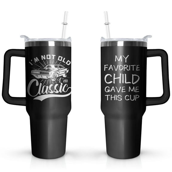 Inspirational Gifts for Men, Sometimes You Forget You're Awesome 40 Oz Tumbler with Handle and Straw, Birthday Gifts for Him Husband Dad and Boyfriend
