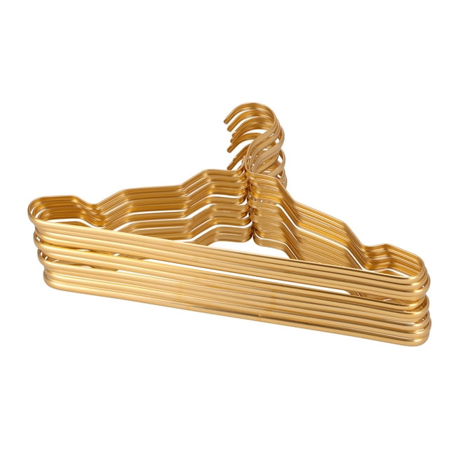 Percha de Metal Jadeshay 10 Piezas Resistente al Desgaste Color Dorado
