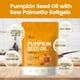 thumbnail image 4 of Suplemento de aceite de semillas de calabaza VivoNu con palma enana americana 300 cápsulas blandas, 4 of 7