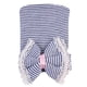 thumbnail image 1 of Unisex Bebé Niñas Niños Rayas Lindo Sombrero Gorra Recién Nacido Guardería Gorras Azul oscuro, 1 of 3