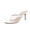 White, variant on XYD Women Hot Summer Thin Mid Heel Thong Sandals Round Open Toe Slippers Slip On Flip Flops Dressy Casual Shoes Size 7 White