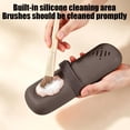 thumbnail image 6 of Travel Makeup Brush Holder Pouch, Silicone Cosmetic Organizer with Cleaning Panel for Dust-Proof Storage, 6 of 6