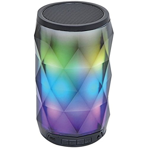 Sylvania[r] Sp681 Portable Bluetooth[r] Diamond Speaker With Color