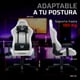 thumbnail image 3 of Silla Gamer BALAM RUSH LIGHTNING RUSH V2 RGB Ergonomica Reclinable 135° 150Kg Reposabrazos 3D Negro BR-940566, 3 of 6
