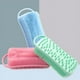 thumbnail image 4 of Cepillo de ducha de silicona, cepillo de ducha 2 en 1, lufa de silicona suave para pieles sensibles, cepillo de champú para masaje del cuero cabelludo, cepillo corporal de doble cara, gran espuma, exfoliación suave, 4 of 5