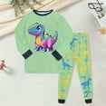 thumbnail image 2 of eczipvz Toddler Boys Pajamas Truck 95% Cotton Kids Dinosaur Truck Pjs Sleepwear Clothes Sets,Size 3-4 Years, 2 of 5