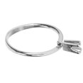 thumbnail image 3 of Ring Base, Short Blank Ring Base Long Life Four Claws  For Jewelry Making Gold,Silver, 3 of 8
