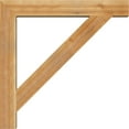 thumbnail image 3 of Ekena Millwork 4"W x 32"D x 32"H Traditional Block Rough Sawn Bracket, Western Red Cedar, 3 of 25
