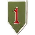 thumbnail image 2 of 1ST Infantry Division Car Emblem, 2 of 6