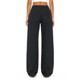 thumbnail image 3 of No Boundaries Drawstring Grommet Wide Leg Jean, 32" Inseam, Women's, 3 of 3
