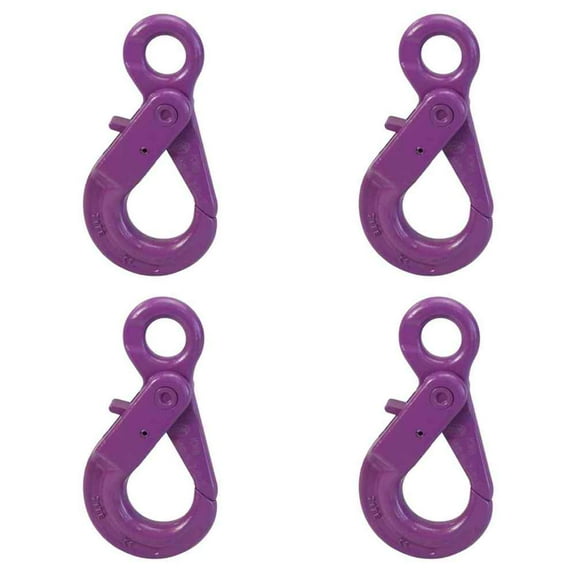 KWB 5/16" Eye Self-Locking Hook - Grade 100 - 4 Pack
