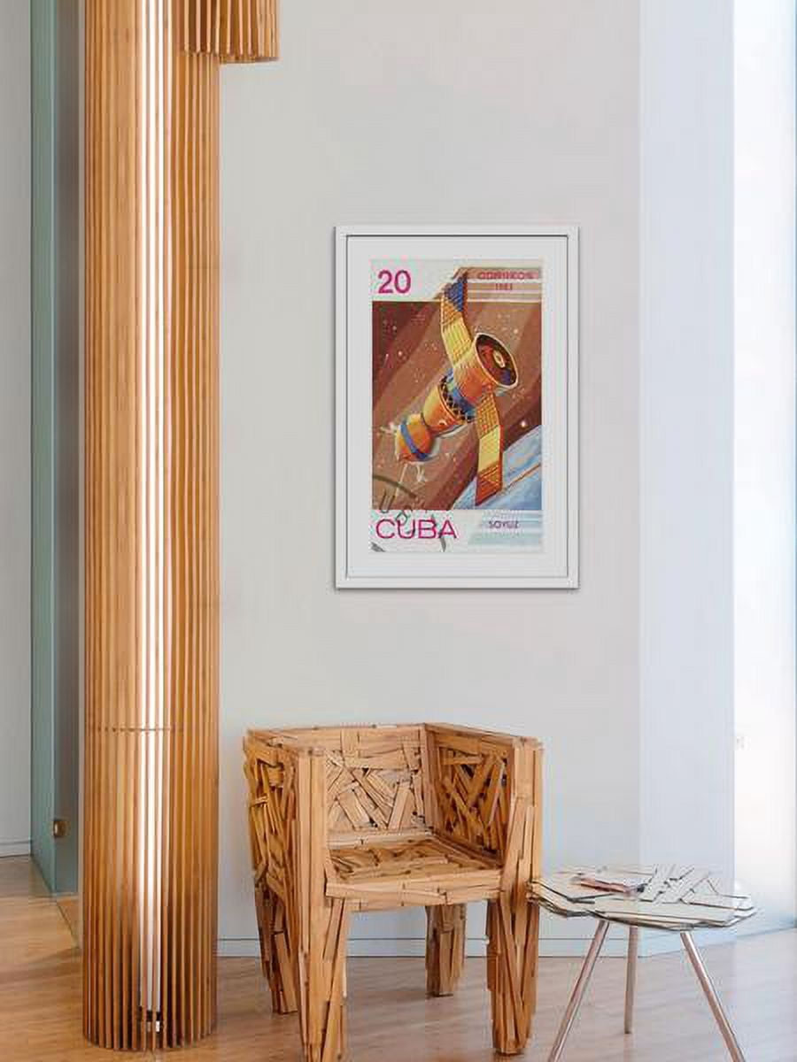 "Cuban Space Module" Framed Painting Print