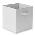 thumbnail image 2 of Casafield Set of 6 Fabric Storage Cube Bins, White - 11" Collapsible Foldable Cloth Baskets for Shelves and Cubby Organizers, 2 of 7