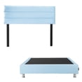 thumbnail image 1 of Base de Cama DICASA Queen Size + Cabecera Logan Azul Cielo, 1 of 8