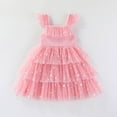 thumbnail image 6 of Gaexia Easter Cartoon 3D Print Toddler Girls Party Dress Short Sleeve for Holiday Celebration, 6 of 6