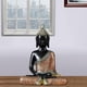 thumbnail image 4 of Estatua de Buda de Resina, Adornos Modelo de Buda Estatuilla Colección sanía de Budismo Oriental para Decoración de , Postura negra sentada C Soledad Estatua de Buda de resina, 4 of 8