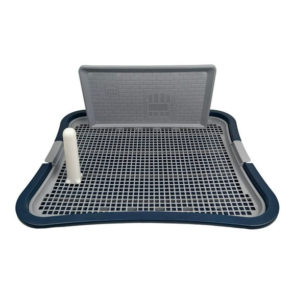 Pet Training Toilet Tray Puppy Potty Dog Toilet Made of Easy Clean PP Material for Small Dogs and Puppies in Condos