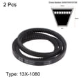 thumbnail image 2 of Uxcell A-1080 V Belts Drive Belt 1080mm Inner Girth EPDM for Power Transmission 2 Pack, 2 of 6