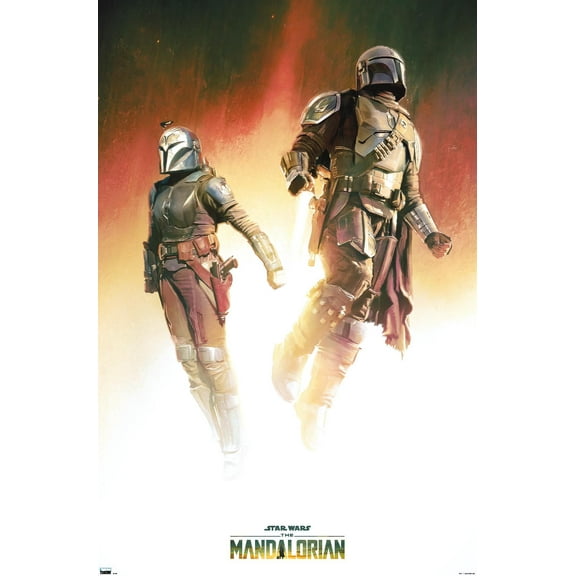 Star Wars: The Mandalorian Season 3 - Duo Wall Poster, 22.375" x 34"