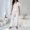 White, variant on Summer Pajamas for Women Oversized Fruits Print Lace Pajama Sets with Pants Summer Collared Short Sleeve Sleepwear Summer Pjs for Women