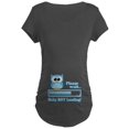 thumbnail image 1 of CafePress - Cute Owl Baby Boy Loading Maternity T Shirt - Maternity Dark T-Shirt, 1 of 1