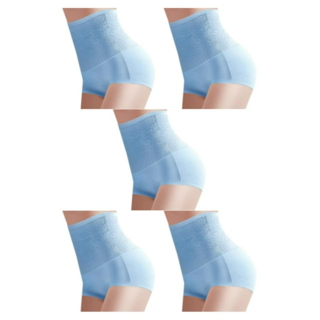 Qarigey Bragas de fibra de bambú para mujer, ropa interior flexible de repuesto lavable para levantamiento de cuerpo de Color sólido, Type2 NO2