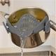 thumbnail image 3 of Colador de silicona con clip for ollas, sartenes y tazones: utensilios de cocina resistentes al calor, escurridor de colador esencial for verduras y pasta, 3 of 6