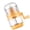 Yellow, variant on POYOGA Hand Power Fruit Squeezer With Nonslip Base And Quick Disassembly Design