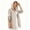 Beige, variant on Vinsonshop Women's Raincoats Lightweight Waterproof Windproof Adjustable Windbreaker Rain Jackets Hooded with Pockets Beige L