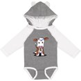 thumbnail image 3 of Inktastic Little Brown Cow Boys or Girls Long Sleeve Baby Bodysuit, 3 of 5