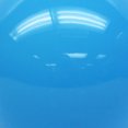 thumbnail image 3 of Unscented High Gloss Blue Round Candle, 3 of 5