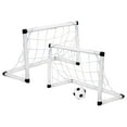 thumbnail image 2 of jinwen Kids Soccer Goals for Backyard Footballs Goal Net for Backyard Outdoor Indoor, 2 of 9