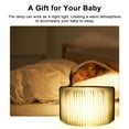 thumbnail image 2 of Lámpara de libro de madera Página plegable Lámpara de noche Lámpara de mesa Papel Novedad Luz de no CACAGOO Lampara de lectura, 2 of 7