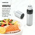 thumbnail image 4 of Misto Aluminum and Plastic Bottle Oil Sprayer, Silver, 4 of 17