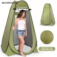 thumbnail image 2 of Portable Pop Up Camping Shower Tent - Privacy Changing Tent For Outdoor Activities, Camping, Beach, And More - Convenient And Easy To Set Up, 2 of 6