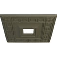 thumbnail image 3 of Ekena Millwork 18"W x 18"H x 3 1/2"ID x 1 1/8"P Eris Ceiling Medallion (Fits Canopies up to 9 7/8"), Hand-Painted Witch Hazel, 3 of 5