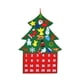 thumbnail image 4 of Bewildely Árbol de Navidad de fieltro, adornos de Navidad desmontables para colgar en la pared DIY para niños pequeños, decoraciones para el hogar, Kits de decoración para fiestas No.02 Bewildely HA000422-02B, 4 of 6
