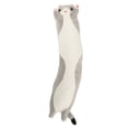 thumbnail image 2 of Juguete de gato de dibujos animados para bebé, almohada de peluche suave y larga, adorable animal de peluche para niños, gris, 90 cm/35,43 pulgadas, 2 of 15