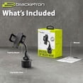 thumbnail image 2 of Soporte Universal para Coche Bracketron Negro Compatible con iPhone Samsung y Google Pixel, 2 of 10