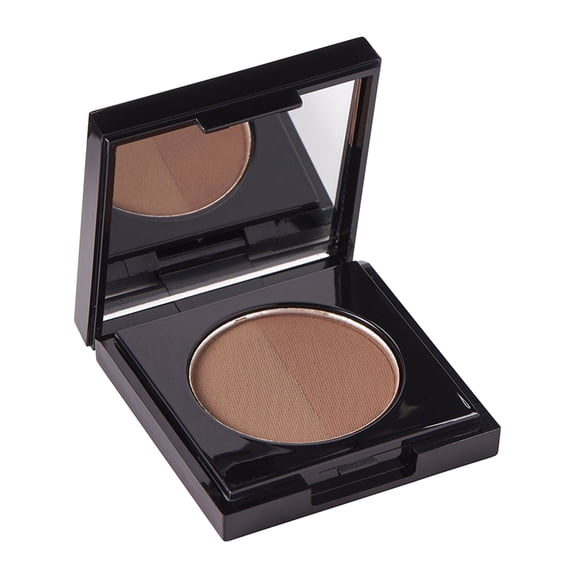 Arches and Halos Duo Brow Powder, Eyebrow Powder, Warm Brown, 0.088 oz