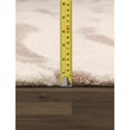 thumbnail image 1 of Pasargad Home PVCSK-02 6x9 6 x 9 ft. Edgy Collection Hand-Tufted Silk & Wool Rectangle Area Rug, Ivory, 1 of 1
