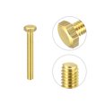 thumbnail image 4 of Brass Hex Bolts, M4x35mm 30 Pack Fully Thread Grade 4.8 Machine Screws, 4 of 5