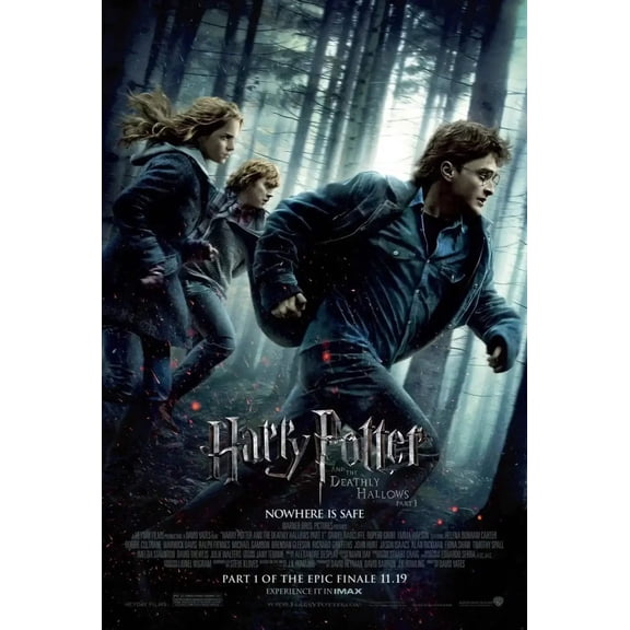 Harry Potter Deathly Hallows Part 1 mini movie poster